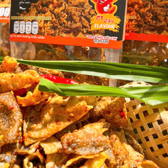 DA CÁ HỒI QUAY SIÊU CAY 220gr – Giòn Rụm Bùng Vị, Ăn Là Ghiền!