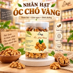 Nhân Hạt Óc Chó Vàng Tách Vỏ - Hạt Dinh Dưỡng Organic Tốt Cho Sức Khỏe