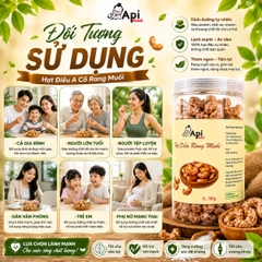 Hạt Điều A Cồ Muối Rang Củi Bình Phước - Đặc Sản Tây Nguyên