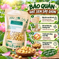 Hạt Sen Sấy Giòn 500gr