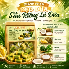 Kẹo Dừa Sầu Riêng Lá Dứa 500gr - Đặc Sản Miền Tây