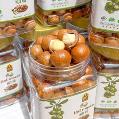[ HỘP PET VUÔNG ] Hạt Macca Nứt Vỏ Tây Nguyên Api Food - Hạt Dinh Dưỡng Organic