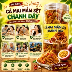 Khô Cá Mai Mắm Sệt Chanh Dây 300gr
