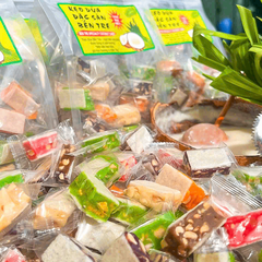 Kẹo Dừa Bánh Phồng Giòn Mix Vị - Ngon Giòn Tan, Ngập Tràn Hương Vị