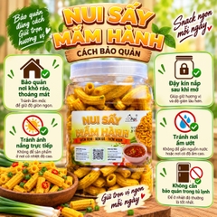 Nui Giòn Sấy Mắm Hành 400gr