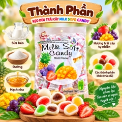 Kẹo Dẻo Trái Cây Milksotf Candy