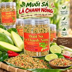 Muối Ớt Sả Lá Chanh Đậm Đà Bùng Nổ Mọi Món Ngon 500gr
