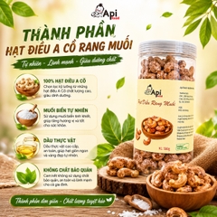Hạt Điều A Cồ Muối Rang Củi Bình Phước - Đặc Sản Tây Nguyên