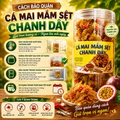 Khô Cá Mai Mắm Sệt Chanh Dây 300gr
