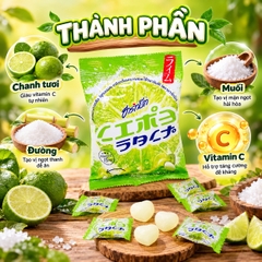 Kẹo Chanh Muối VITAMIN C 120g