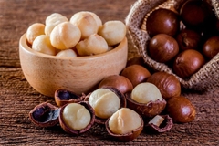 Nhân Hạt Macca Tây Nguyên Api Food - Hạt Dinh Dưỡng Organic - Thơm Ngon Béo Ngậy
