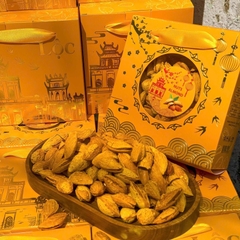 [ HỘP TẾT ] Hạt Hạnh Nhân Rang Bơ USA Vỏ Mỏng Api Food - Hạt Dinh Dưỡng Organic - Nuts, Ăn Vặt