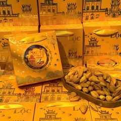 [ HỘP TẾT ] Hạt Hạnh Nhân Rang Bơ USA Vỏ Mỏng Api Food - Hạt Dinh Dưỡng Organic - Nuts, Ăn Vặt