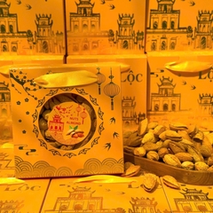 [ HỘP TẾT ] Hạt Hạnh Nhân Rang Bơ USA Vỏ Mỏng Api Food - Hạt Dinh Dưỡng Organic - Nuts, Ăn Vặt