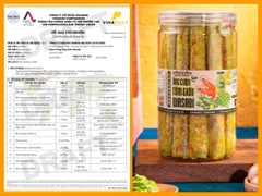 Bánh Tráng Ống Cuộn Tôm Giòn Wasabi - Siêu Ngon Siêu Thèm