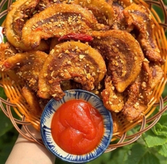 Ba Rọi Bốc Khói Mắm Sệt Giòn Rôm Rốp - Ăn Vặt Api Food