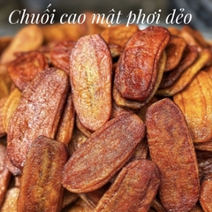Chuối Cao Mật Phơi Dẻo Vị Ngọt Dẻo Thơm Từ Thiên Nhiên