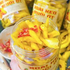 Xoài Keo Muối Ớt Chua Chua Cay Cay, Ăn Một Miếng Là Ghiền