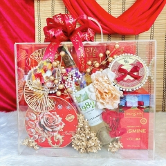 SET QUÀ TẾT KO.02 – “SẮC HỒNG XUÂN” VAL MICA SIÊU SANG ( Hàng Đặt Trước 3-5 Ngày )