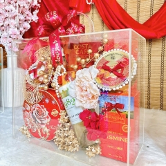 SET QUÀ TẾT KO.02 – “SẮC HỒNG XUÂN” VAL MICA SIÊU SANG ( Hàng Đặt Trước 3-5 Ngày )