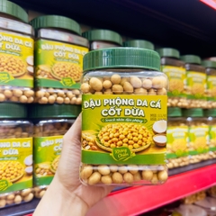 Đậu Phộng Da Cá Nước Cốt Dừa 500gr - Giòn Tan, Béo Thơm, Đậm Vị Tự Nhiên