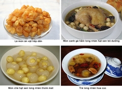 ( Hộp Trụ ) Long Nhãn Hưng Yên Món Quà Từ Thiên Nhiên - Không Chất Bảo Quản