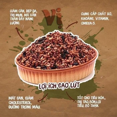 Gạo Lứt Rong Biển Sấy Giòn - Ăn Vặt Api Food - Hổ Trợ Giảm Cân, Ăn Kiêng, Ăn Chay