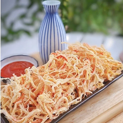 Khô Mực Xé Sợi Hấp Nước Dừa Loại Ngon