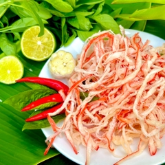 Khô Mực Xé Sợi Hấp Nước Dừa Loại Ngon