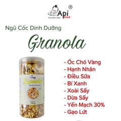 [ VỊ ĐẶC BIỆT ] Ngũ Cốc Dinh Dưỡng Ăn Liền Granola 30% Yến Mạch 500gr