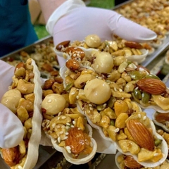 Bánh Thuyền Gạo Lứt Hạt Điều & Macca - Dành Cho Mọi Lứa Tuổi - Snack, Ăn Vặt, Thức Ăn, Food