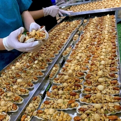 Bánh Thuyền Gạo Lứt Hạt Điều & Macca - Dành Cho Mọi Lứa Tuổi - Snack, Ăn Vặt, Thức Ăn, Food
