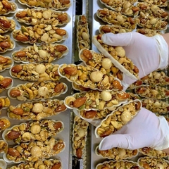 Bánh Thuyền Gạo Lứt Hạt Điều & Macca - Dành Cho Mọi Lứa Tuổi - Snack, Ăn Vặt, Thức Ăn, Food