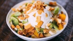 Dừa Sấy Giòn Vị Sữa Béo Ngọt Api Food - Đặc Sản Bến Tre  - Ăn Vặt Api Food