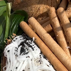 Bánh Ống Mè Thơm Ngon Béo Ngậy Món Ăn Tuổi Thơ - Ăn Vặt Api Food