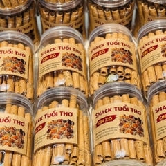 Bánh Ống Mè Thơm Ngon Béo Ngậy Món Ăn Tuổi Thơ - Ăn Vặt Api Food