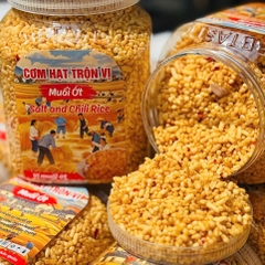 Cơm Hạt Trộn Vị Muối Ớt Mặn Mặn Cay Cay Ngon Khó Cưỡng - Ăn Vặt Api Food