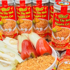 Muối Tôm Tây Ninh Sấy Nguyên Con Cao Cấp - Ăn Vặt Api Food
