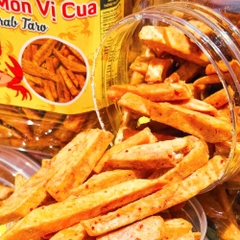 Khoai Môn Sấy Vị Cua 500g - Ăn Vặt Api Food