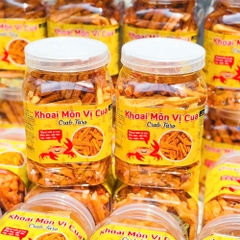 Khoai Môn Sấy Vị Cua 500g - Ăn Vặt Api Food