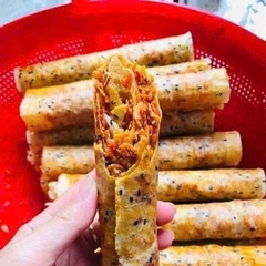 COMBO 10 CUỐN BÁNH TRÁNG MẮM RUỐC CUỘN - ĐẶC SẢN PHAN RANG