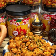 Tóp Mỡ Cháy Tỏi Giòn Rùm Rụm Ăn Là Ghiền - Ăn Vặt Api Food
