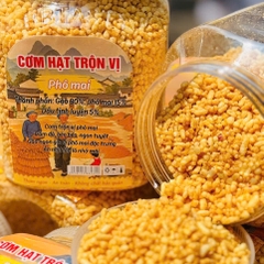 Cơm Hạt Rang Giòn Trộn Phô Mai Thơm Ngon Nứt Mũi - Ăn Vặt Api Food