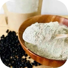 Bột Đậu Đen Rang Xay Nguyên Chất 500gr - Ăn Vặt Api Food