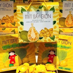 Mít Sấy Giòn Rùm Rụm Thơm Ngon Không Chất Bảo Quản, Không Hương Liệu - Ăn Vặt Api Food