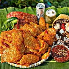 Da Heo Quay Đặc Biệt Siêu Ngon - Ăn Vặt Api Food