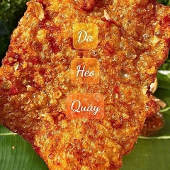 Da Heo Quay Đặc Biệt Siêu Ngon - Ăn Vặt Api Food