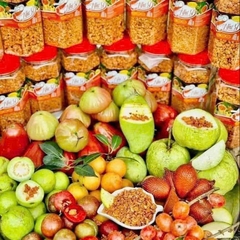 Muối Như Ý Thượng Hạn Loại Hạt To 400gr - Ăn Vặt Api Food