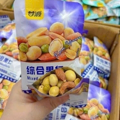 Hạt Dinh Dưỡng Tẩm Vị, Đậu Mix Hạt & Trái Cây Sấy Khô Kam Yuen - Ăn Vặt Api Food