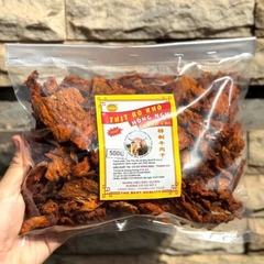 Khô Bò Vụn Giòn Hồng Ngự 500gr Thơm Ngon Chính Hãng - Ăn Vặt Api Food